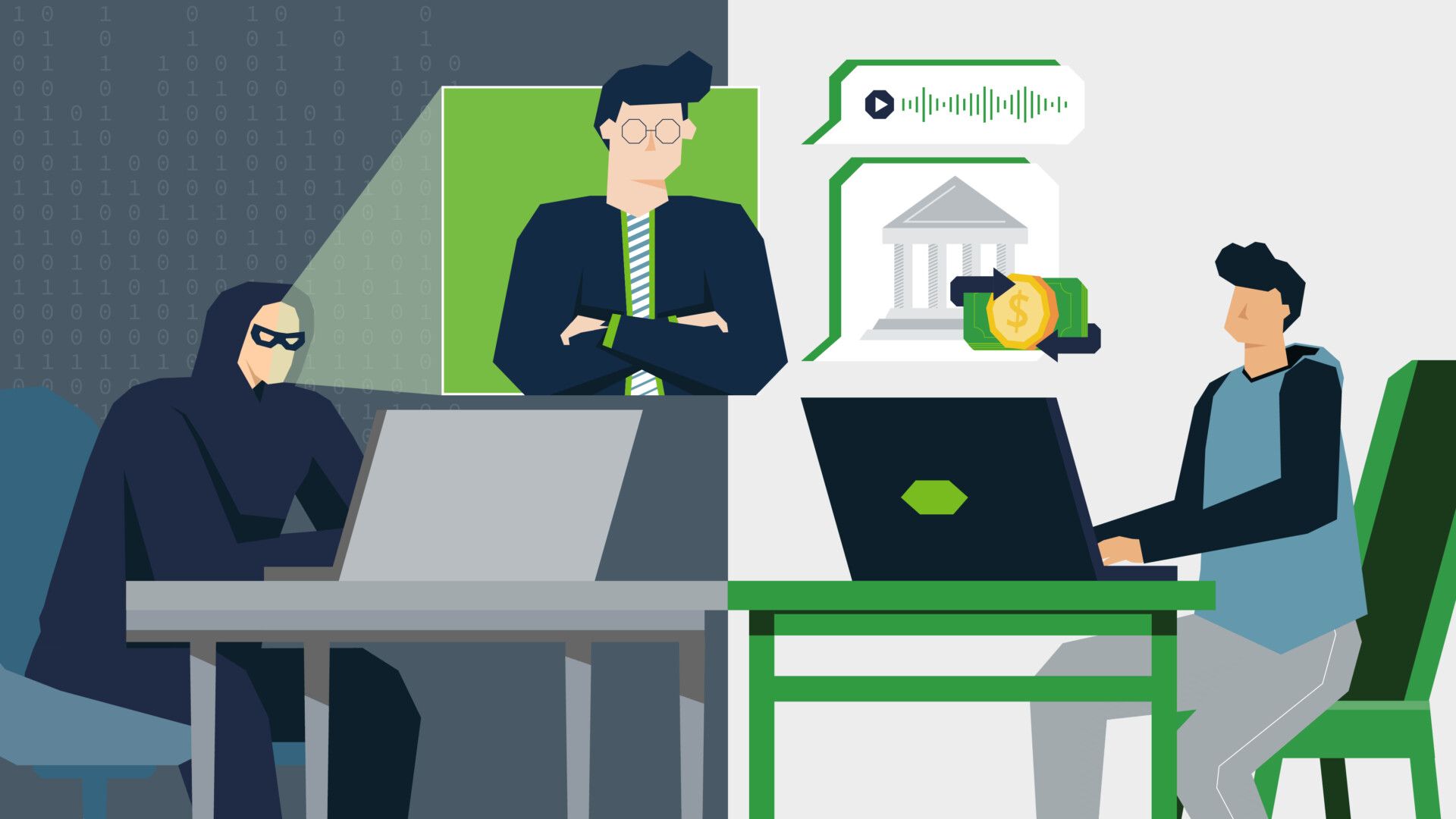 Deekfake and AI Graphic