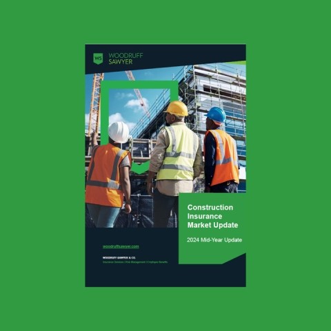 Construction Insurance Market Update Cover