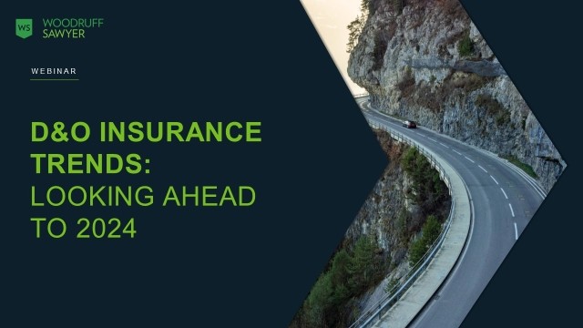 D&O Looking Ahead Webinar Cover