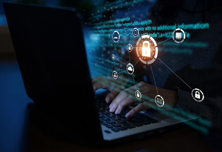 data breach laptop lock network