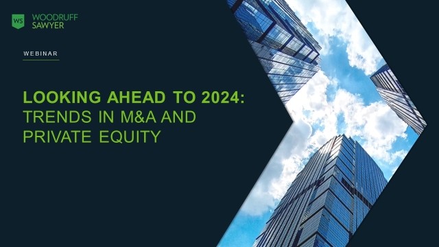 M&A Looking Ahead Webinar Cover
